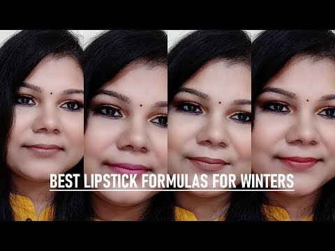best-lipstick-formula-for-winters-i-comfortable-i-non---drying-matte-lipsticks-i-swatches-#winters