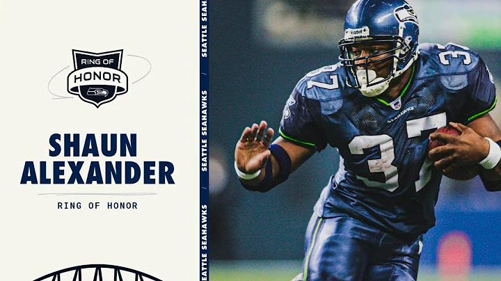 Shaun Alexander Seahawks Ring of Honor Induction C...