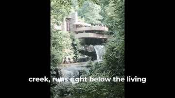 My visit to Fallingwater, Frank Lloyd Wright