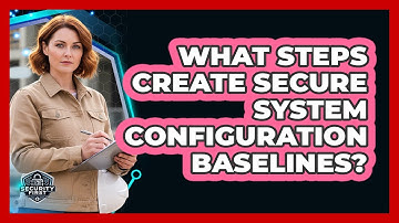 What Steps Create Secure System Configuration Baselines?