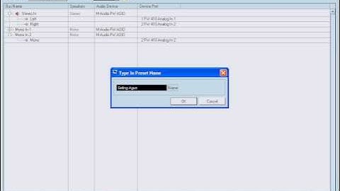 MusikTek.com Tutorial : Nuendo Part 2/24 - Setting Input & Output Bus