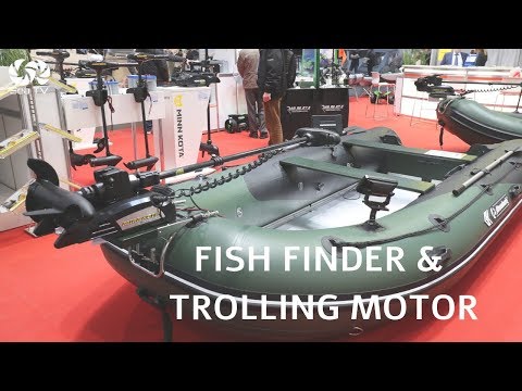 FISH FINDER  & TROLLING MOTOR