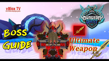 Odin Reincarnation Boss Guide - Ultimate Weapon! Dungeon Quest Roblox