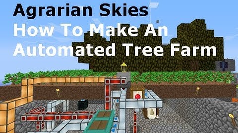 MineFactory Reloaded: How To Make An Auto-Tree Farm