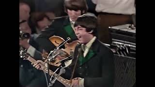 Video thumbnail of "The Beatles - Yesterday (live in Germany) [colorized]"