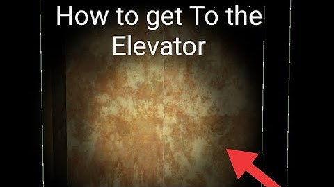 Specimen Zero - How to get to the Elevator