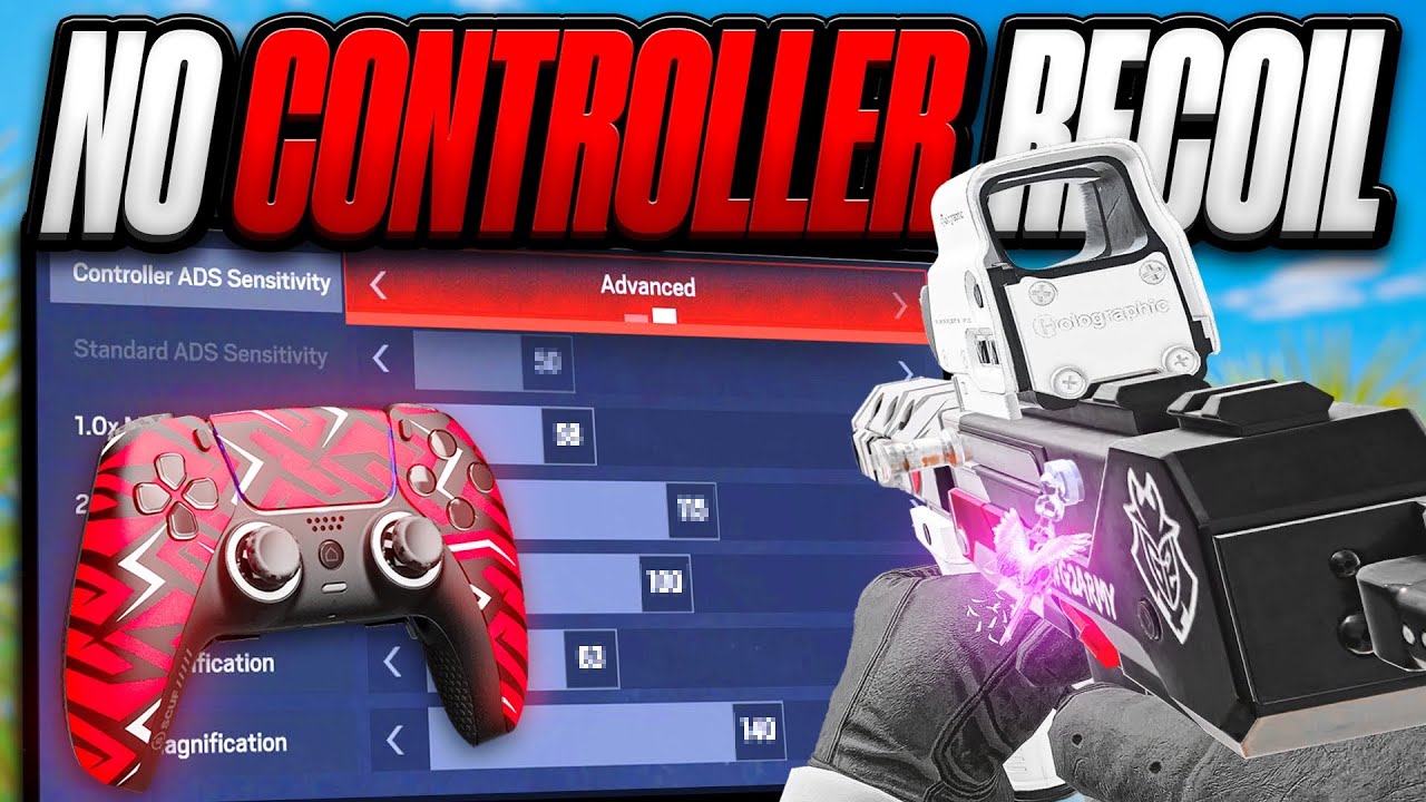 JEFFSICKO *UPDATED* Controller Champion Settings & Sensitivity For ZERO RECOIL - Rainbow Six Siege