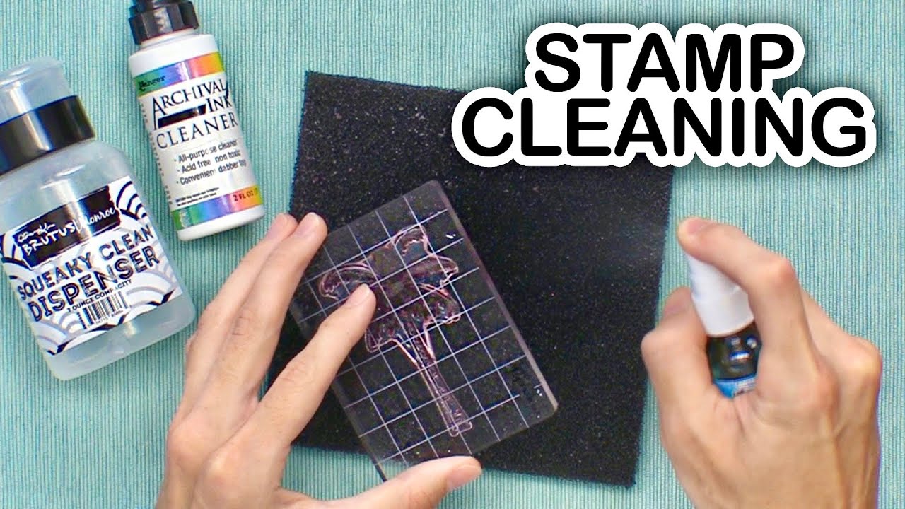 Stamp Cleaning (How To Clean & Maintain Your Stamps)! 