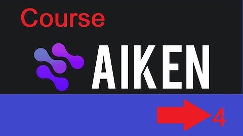 Aiken free course part 2 video 4 Test redeemer market edit delist new datum #aiken #cardano #ada