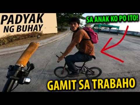 Bike ng anak gamit sa Trabaho / pinalitan ni katagumpay ng bago