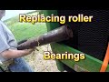 Replacing roller bearings; JD 535 baler roller bearing repair