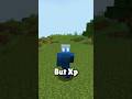 Minecraft, But XP Makes Me Stronger 😲 #shorts