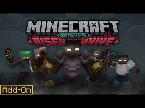 NEW Progressive Zombie Apocalypse Addon FOR MINECRAFT BEDROCK 26.33! 😱🔥