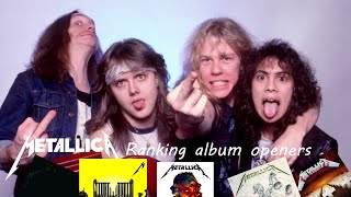 Ranking Metallica Opening songs from each album (Worst to Best)
