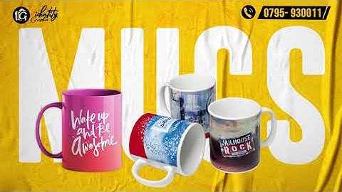Mug Printing Promo Video