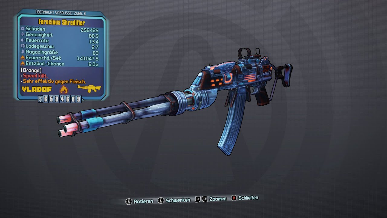 borderlands 2 legendary assault rifles