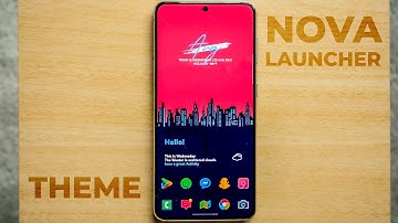 How to Apply Nova Launcher Themes | Android Customization