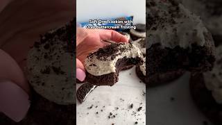 Soft Oreo Cookies With Oreo Ercream
