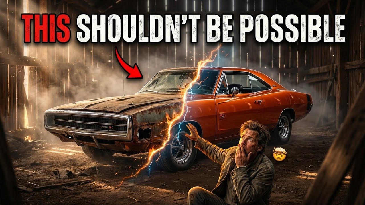 1970 Dodge Charger Barn Find Restoration — Rust to Road Ready ASMR