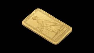 Lady of Liberty 2.5 g gold bar