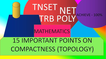 Important results in Topology-compactness