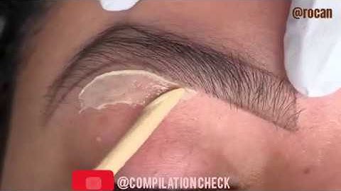 5 AMAZING EYEBROW WAXING (SO SATISFYING)