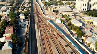 Afrosiyob High Speed Train - Samarkand, to Tashkent in Uzbekistan - Unravel Travel TV