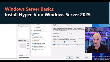 Install and configure Hyper-V on Windows Server 2025 in less than 7 minutes