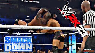 Randy Orton vs Carmelo Hayes Match on Smackdown Hindi Commentary Gameplay (WWE 2K23)