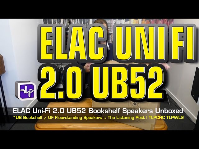 Полочна пасивна акустична система ELAC UNI-FI 2 UB52 Black