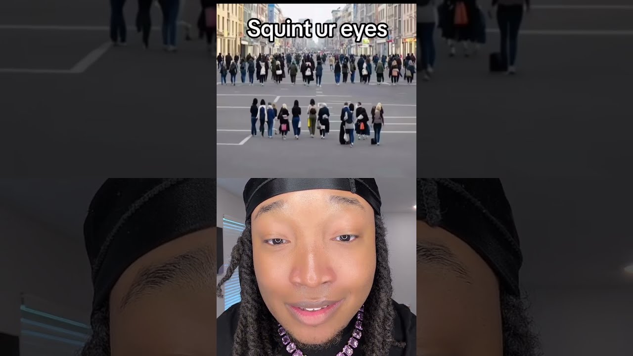 Squint Your Eyes To Read
