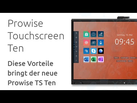 Prowise bei der didacta 2021 - Diese Vorteile bringt der neue Prowise Touchscreen Ten