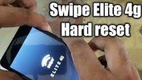 Swipe Elite 3 4g Hard Reset #Reset #Mobile#Reset  Asab/bhai