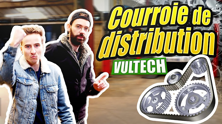 La courroie de distrib’: À QUOI ÇA SERT ? - Vilebrequin
