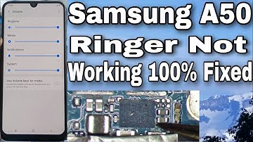 Samsung A50 Ringer not working fixed | Samsung A50 Ringer problem solution