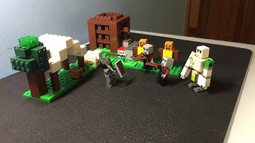 The Pillager Outpost - A LEGO Stop Motion Film Made With Stop Motion Studio