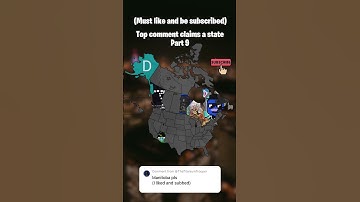 Top comment claims a state! | Part 9 | ItaliaMapping #fypシ゚viral #mapping #mapper #geography #map