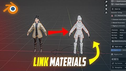 How to Link Materials Across Objects in Blender