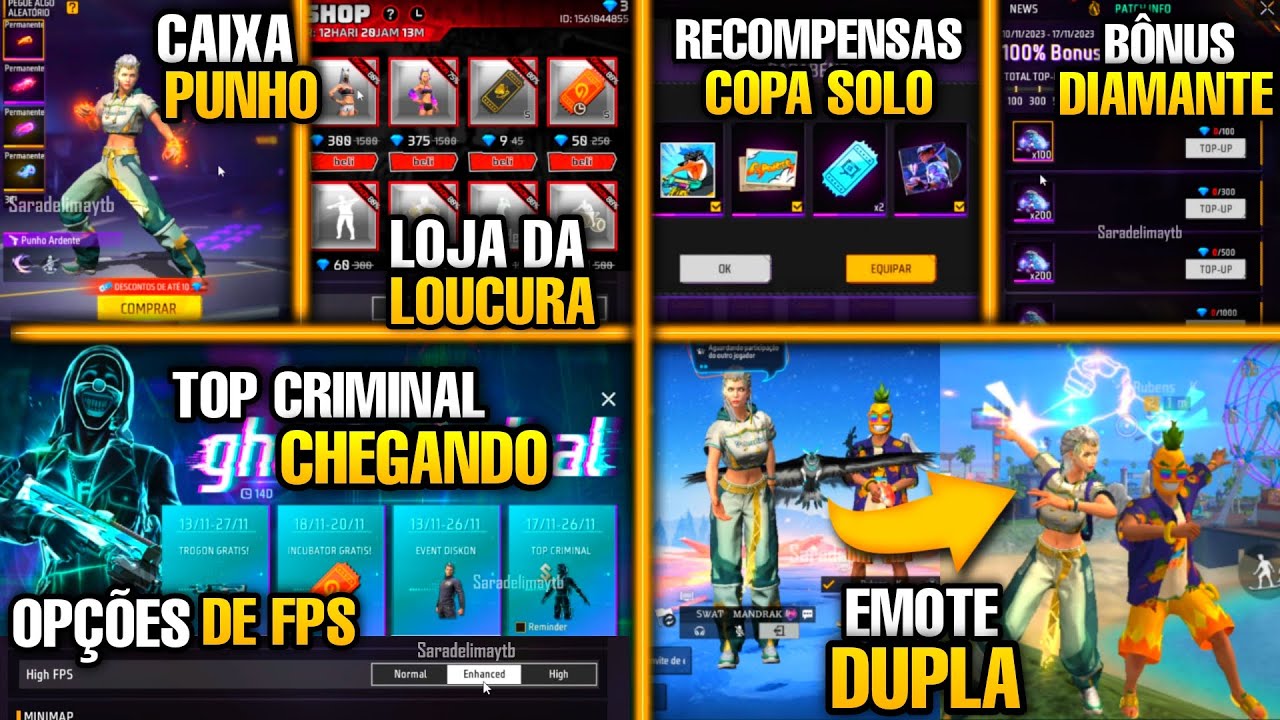 1000 Diamantes Grátis no Free Fire pelo ID? Descubra a Verdade por Trás dos  Anúncios