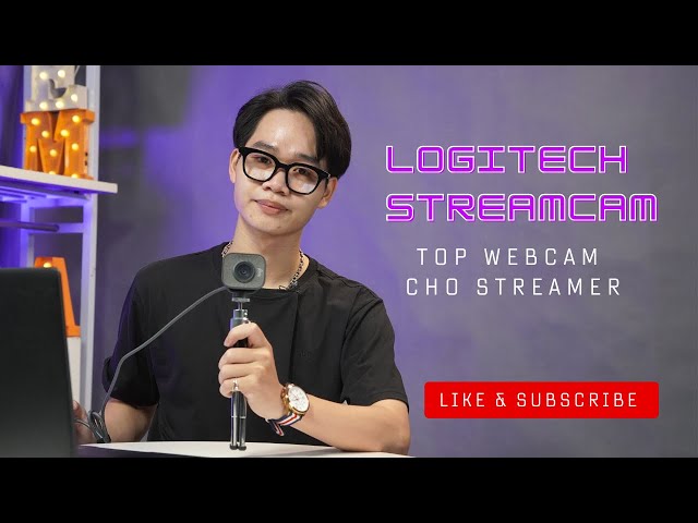 Logitech StreamCam Webcam Livestream Chuyên Nghiệp, Độ Phân Giải