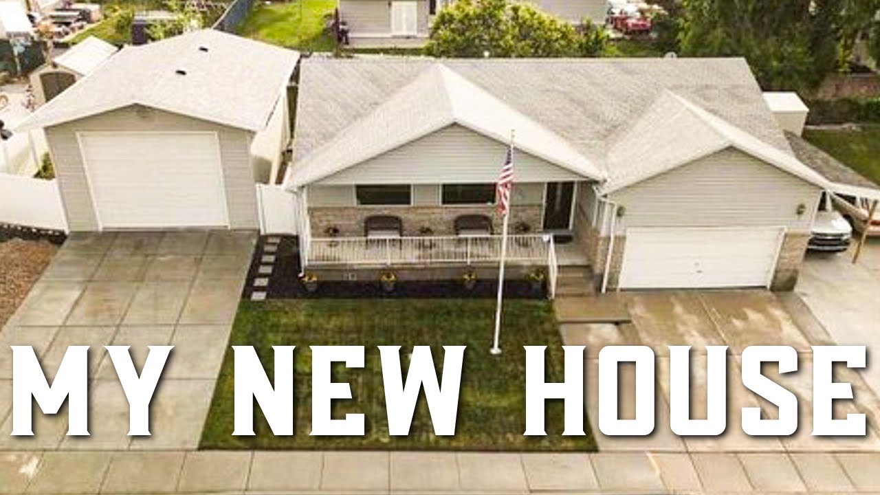 MY NEW HOUSE | FULL TOUR INSIDE AND OUT | HUGE UPGRADE! - YouTube