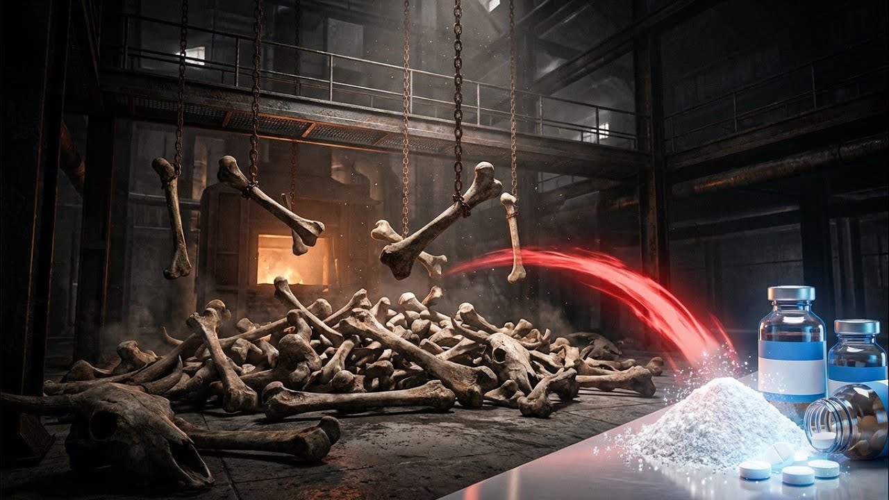 Animal Bones Turned Into Medicine 😱 | Inside Factory Powder & Capsule Making Process