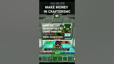 Minion Master: The Ultimate Craftersmc Skyblock Money-Making Guide
