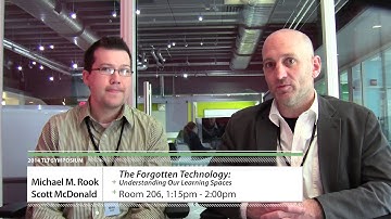 TLT Symposium 2014 Elevator Pitch: The Forgotten Technology: Understanding Our Learning Spaces