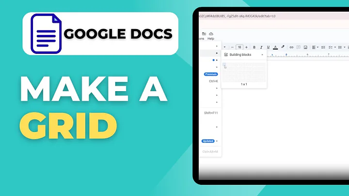 How To Make A Grid On Google Docs