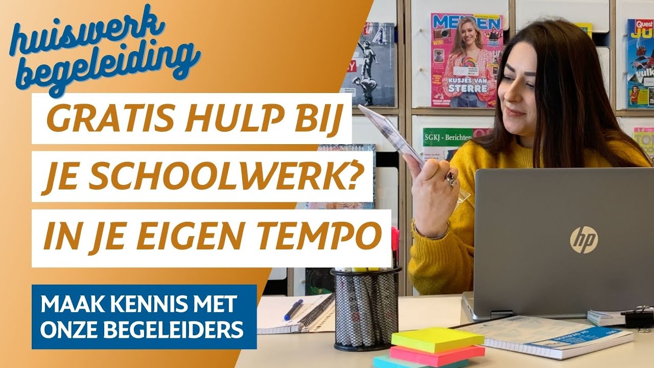 Huiswerkbegeleiding in de bibliotheek