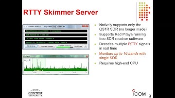 CW and RTTY Skimmer and the Reverse Beacon Network