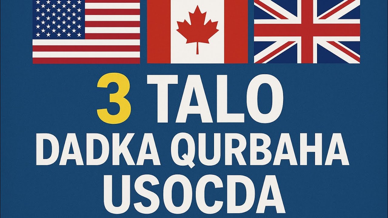 Tilaabooyin loo baahanyahay in aad samaysid hadii aad qurbaha usocotid|@ MISBAAX podcast|amal expert