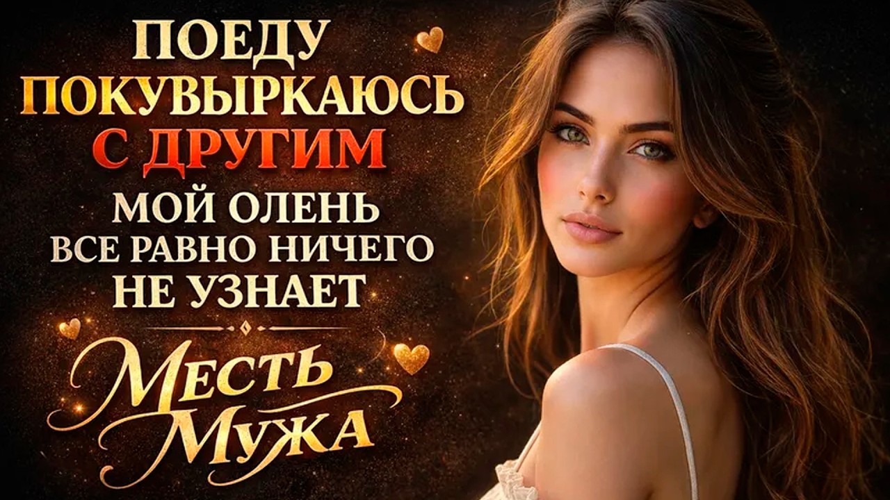 ПОЕДУ ПОКУВЫРКАЮСЬ С ДРУГИМ МОЙ ОЛЕНЬ ВСЁ РАВНО НИЧЕГО НЕ ПОЙМЁТ I МЕСТЬ МУЖА