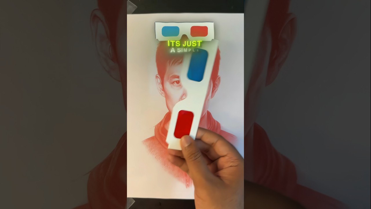 Player 456 Transformation 3D Glass Art